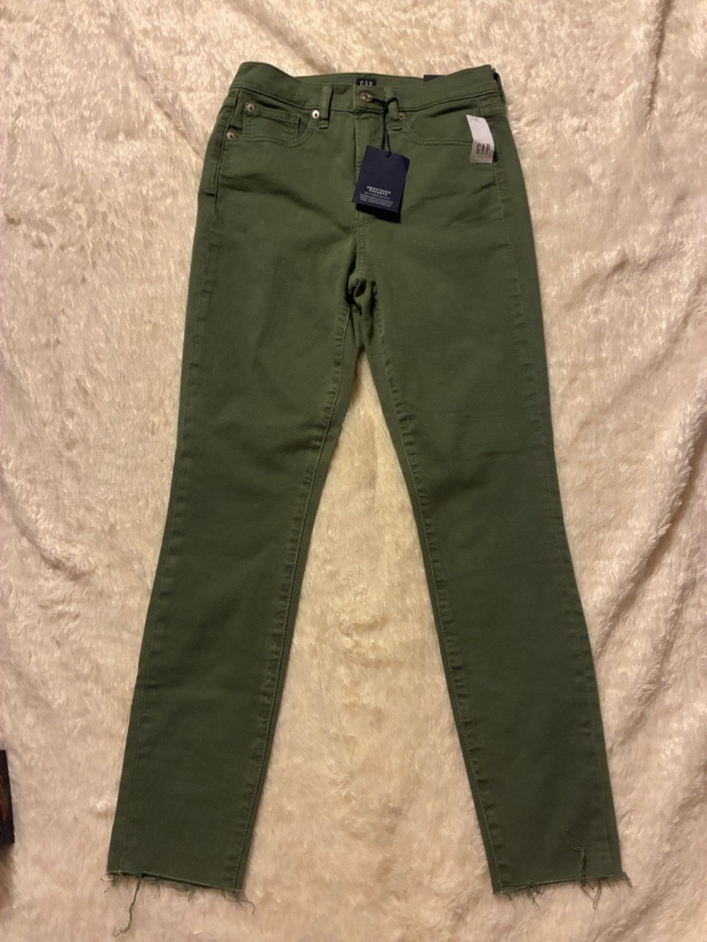 GAP Olive Skinny Jeans for Women